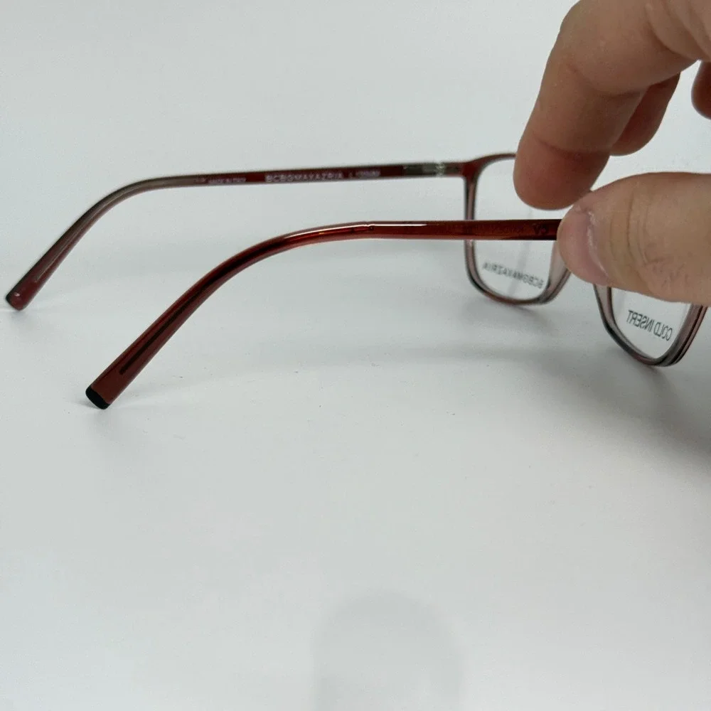 BCBGMAXAZRIA Kayden Raisin‎ Laminate Eyeglasses Frames 54-15-135 CV 22023
